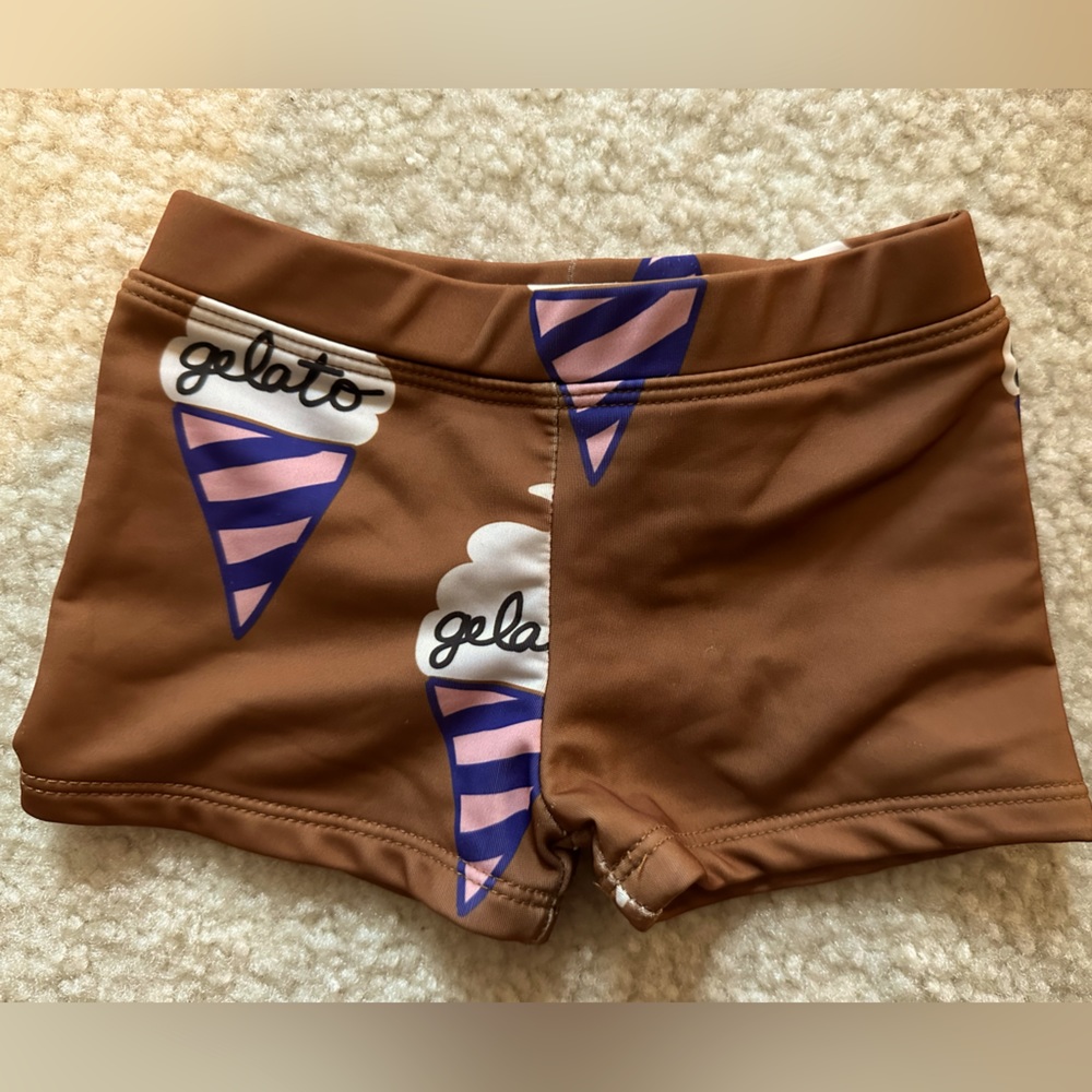 HUGO LOVES TIKI Gelato swim trunks
